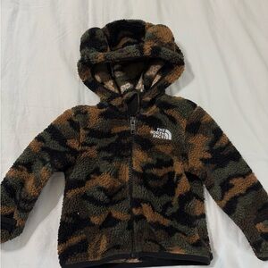 The North Face Teddy Camouflage Fleece Jacket 6-12m